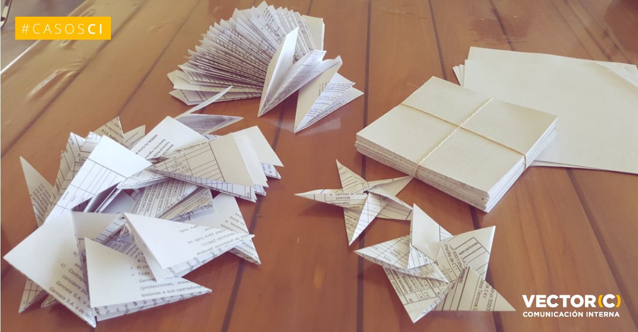 una campaña para reducir papel – Vector C – Blog